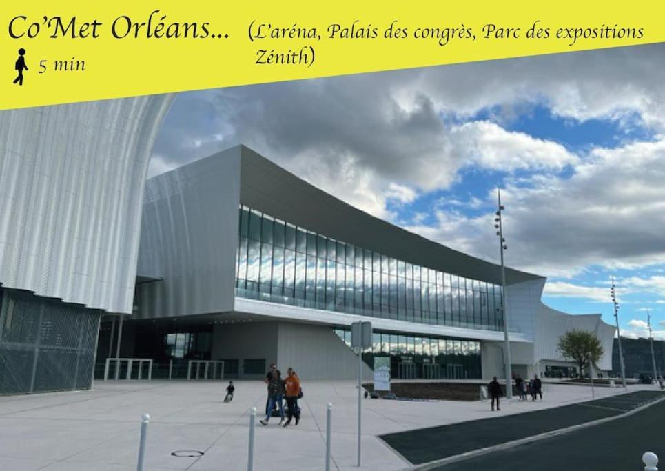 Maison Comet Avec Jardin Et Parking Orleans Bagian luar foto