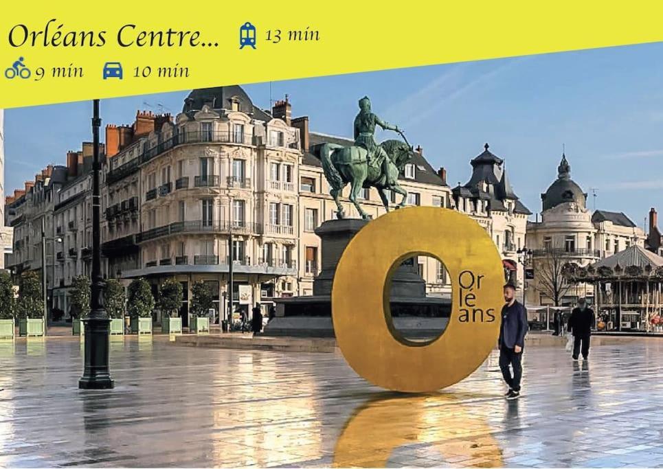 Maison Comet Avec Jardin Et Parking Orleans Bagian luar foto